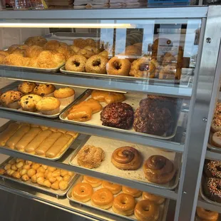 a variety of doughnuts