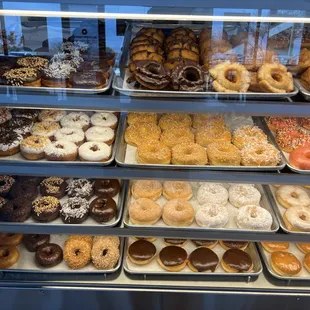 a variety of doughnuts