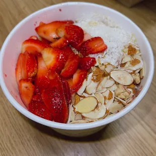 Huge açaí bowl