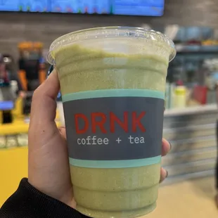 Green Coconut Frappuccino