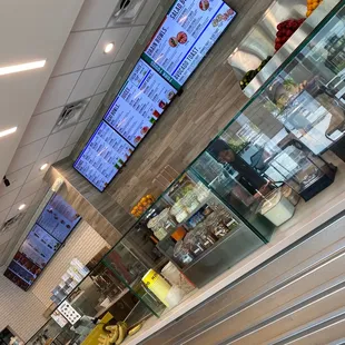 Menu is huge!