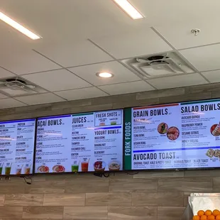 Menus