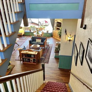 Going downstairs