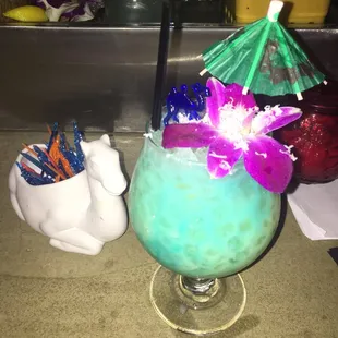 Dromedarys version of the pina colada , perf