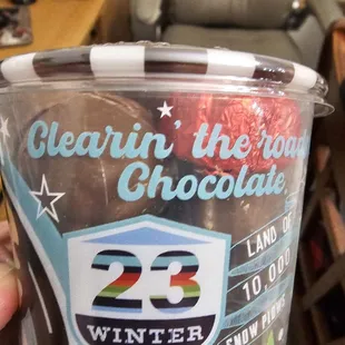 The cute winter cup.