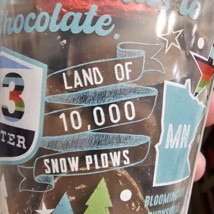 Another side of the winter cup.