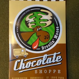 Brochure with mail order sweets and gift pack assortments.