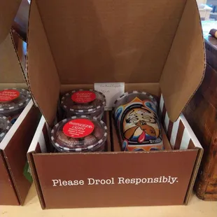 Example of their pre-order gift boxes that you can ship