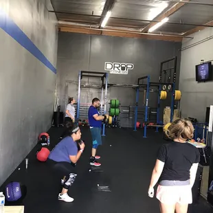 What a day. Getting in a good workout.