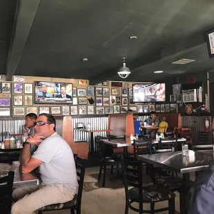 a man sitting at a table