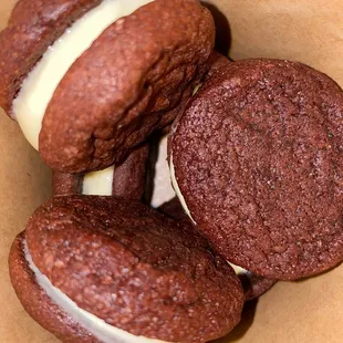 Chocolate Brownie Ice Cream Sandwiches