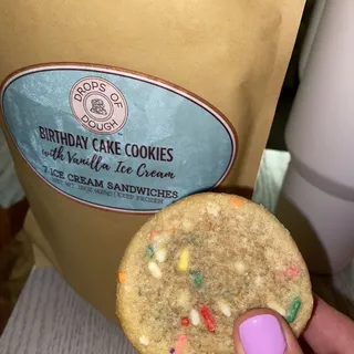 Birthday Cake Ice Cream Sandwiches (7-Count)