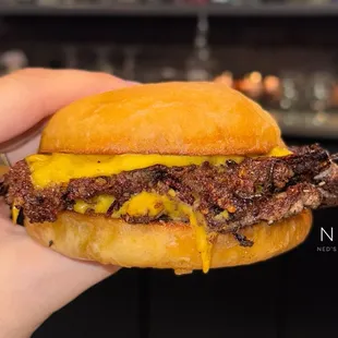 Oklahoma Fried Onion Burger