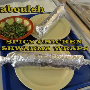 burritos and wraps