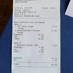 February 25, 2024 - Drover's Inn, Wellsburg, WV