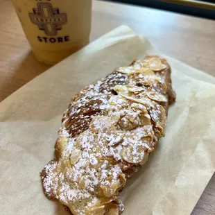 Almond Cherry Croissant