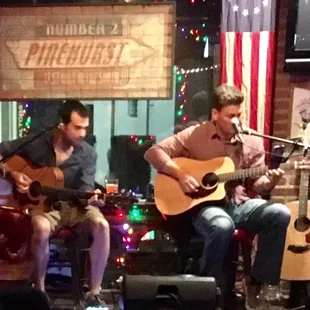 A band on the Drum &amp; Quill open stage