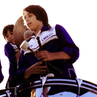 Chip Ritter in 7th Grade Marching with the Everitt Eagles! from Panama City Florida!