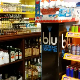 a refrigerator in a store