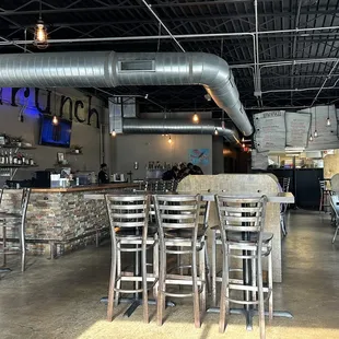 Interior of restaurant