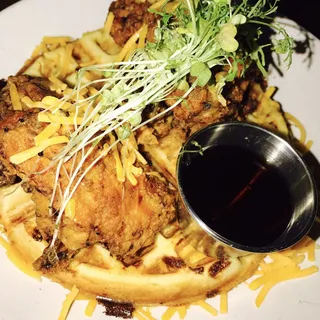 Chicken and Waffles Savorie
