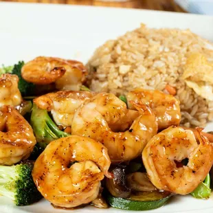 Hibachi Shrimp with Fried Rice