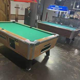 Pool tables