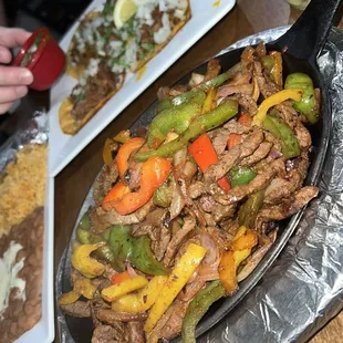 Steak Fajitas