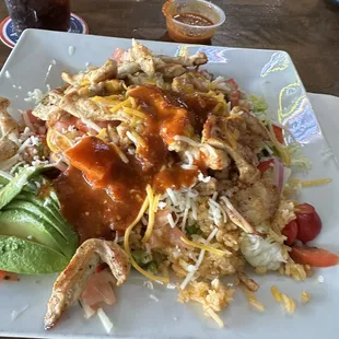 Order received and added hot sauce...