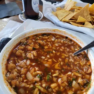 Pozole is amazing!!!!!! Jsut the right spice!