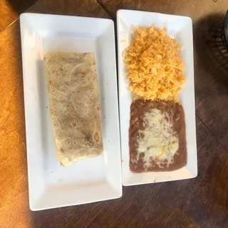 Kids Bean and Cheese Burrito