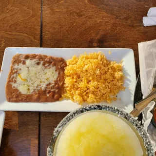 Enchiladas Rice and Beans