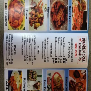 New menu