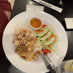 Shrimp &amp; Egg Roll Vermicelli