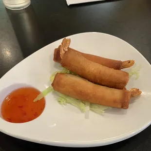 Shrimp Eggrolls (special on the board)