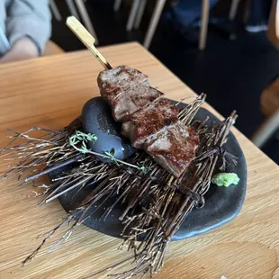 Black Truffle Wagyu Skewers