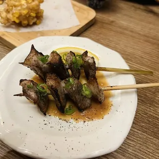 Pork Cheeks Yakitori