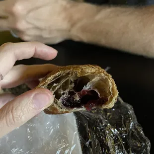 Vegan Elderberry Croissant $3.75
