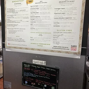 Menu / Specials 10/25