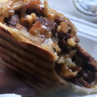 Pepper Steak Wrap (V)