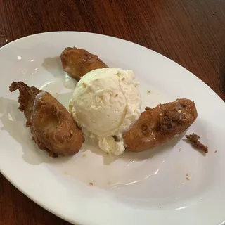 Fried Banana with Ice Cream