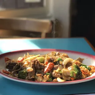 pasta dish, pasta, food