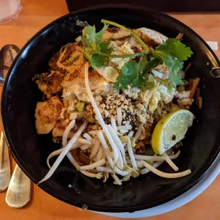Pad Thai with chicken