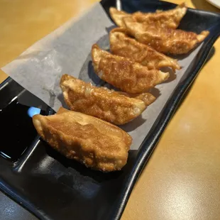 Pork fried pot stickers