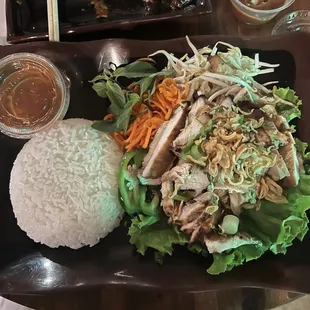 Rice plate