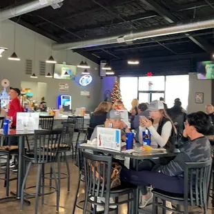 Thankful this is a no smoking indoor restaurant!