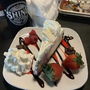 Raspberry cheesecake was the bomb!