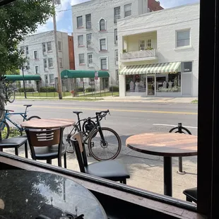 Outside seating