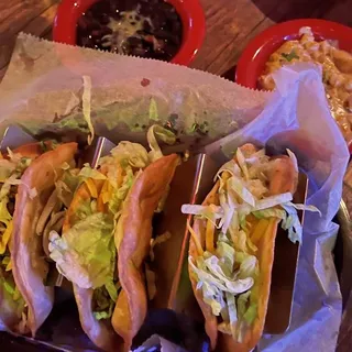 3 Ground Beef Tacos
