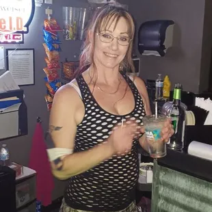 The best bartender ever Darby